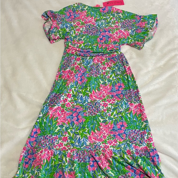 Lilly Pulitzer Juliet Ruffle Midi Dress - Picture 10 of 11